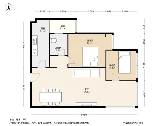 华宜上锦户型图