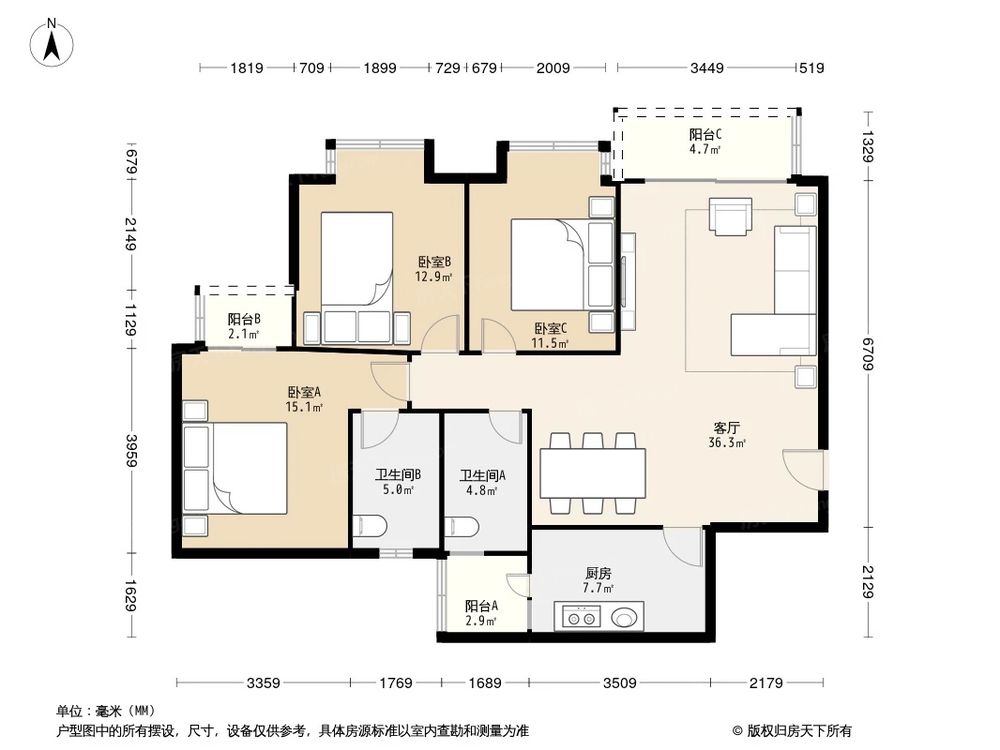 相似户型图