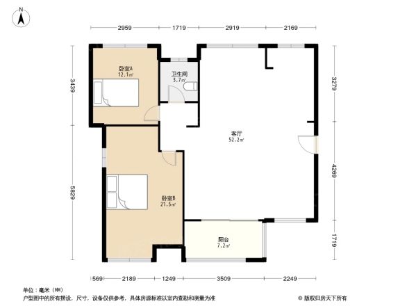 鹭湖宫11区户型图