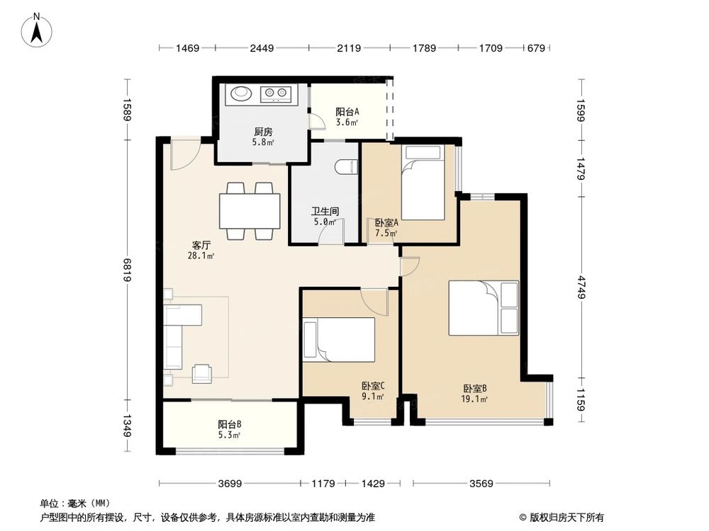 相似户型图
