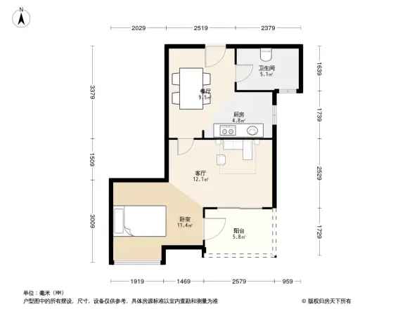 中海国际社区橙郡二期户型图
