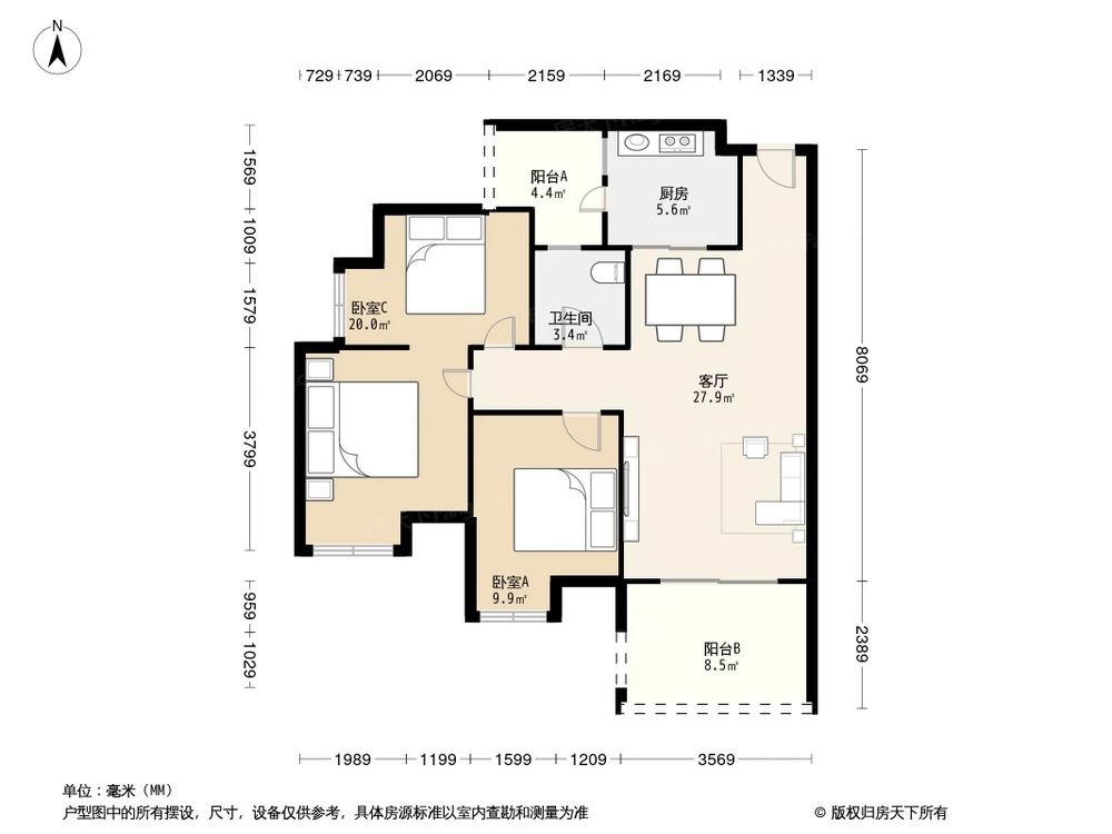相似户型图