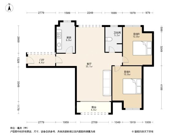 置信丽岛户型图