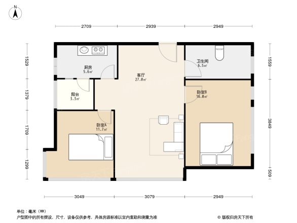 保利林语溪户型图
