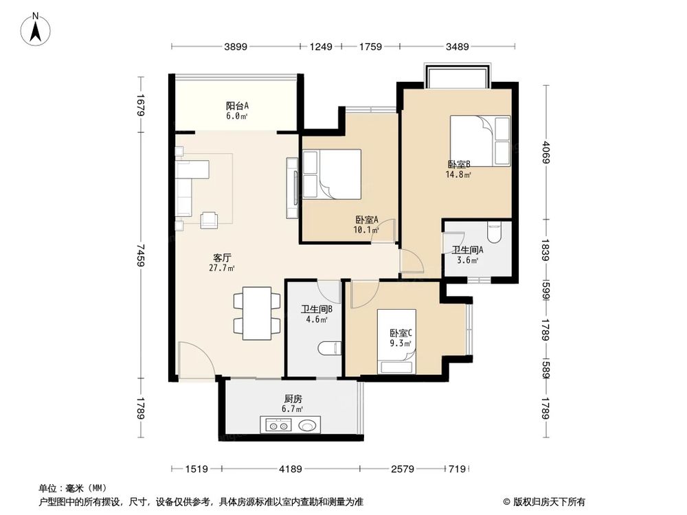 相似户型图