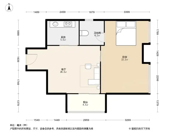 保利梧桐语户型图