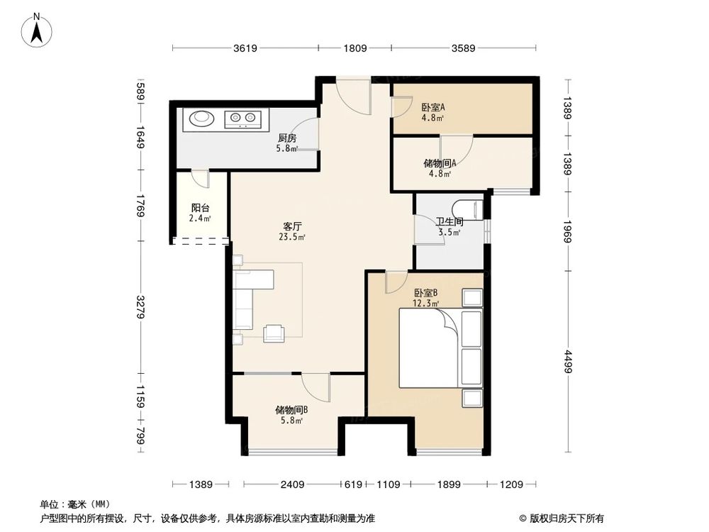相似户型图