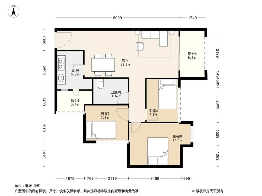相似户型图