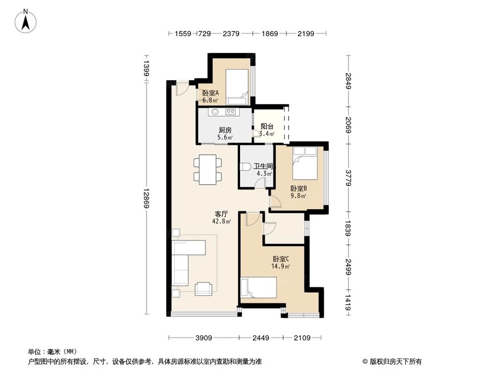 相似户型图