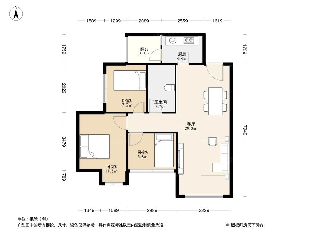 相似户型图