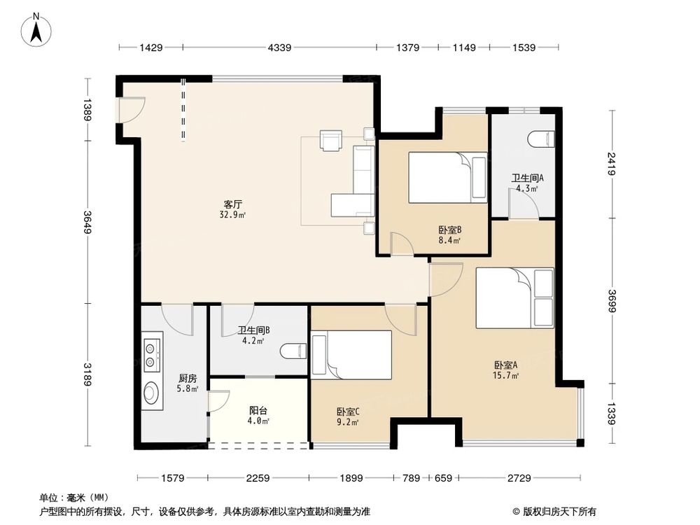 相似户型图