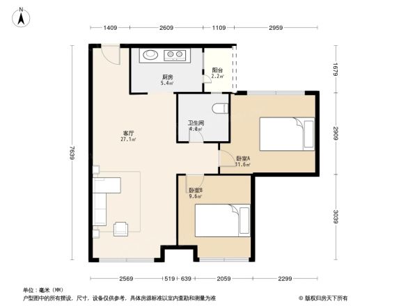 嘉通云玺户型图