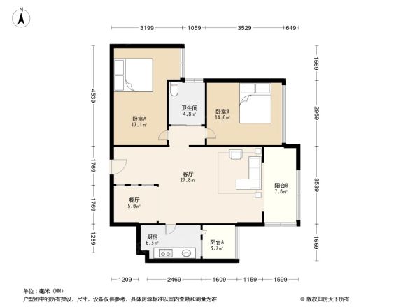 置信丽岛户型图