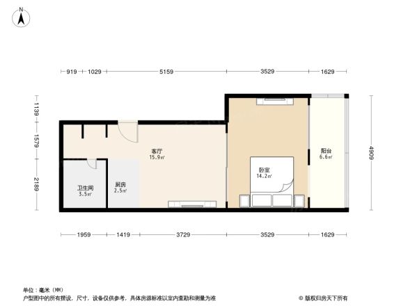 长安六号户型图