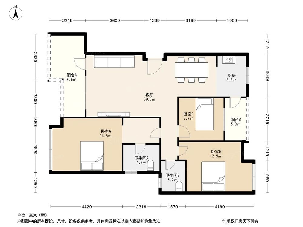 相似户型图