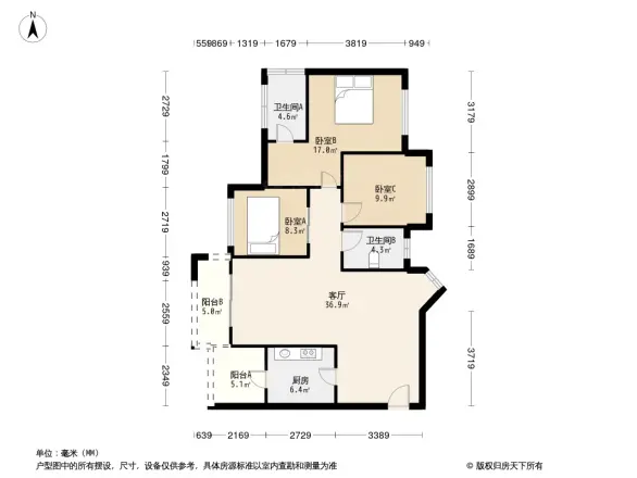 朗基御今缘户型图