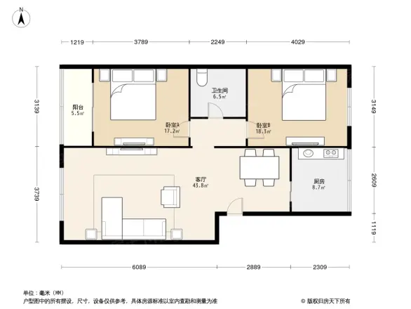 龙泉富丽苑户型图