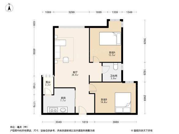 合能璞丽户型图