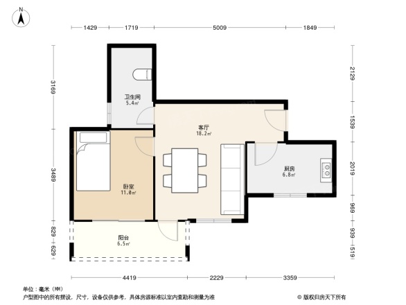 心愿花园二期户型图