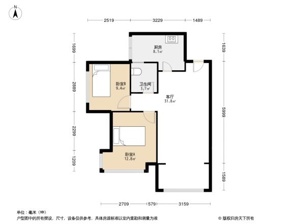 保利叶语户型图