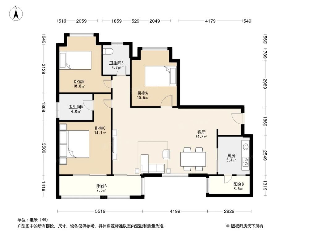 相似户型图