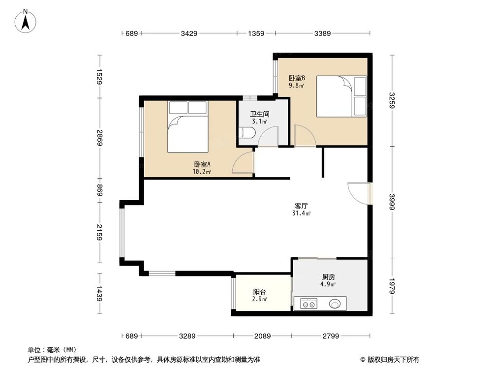 相似户型图