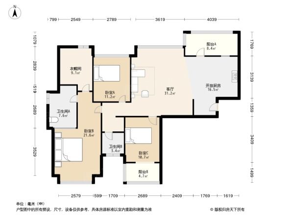 建发中央鹭洲户型图