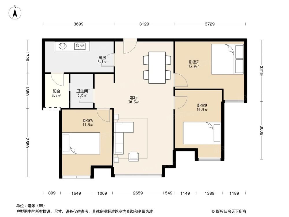 相似户型图
