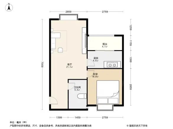 荆竹小区七号院户型图