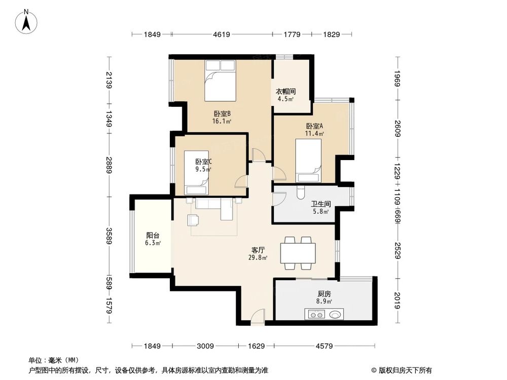 相似户型图