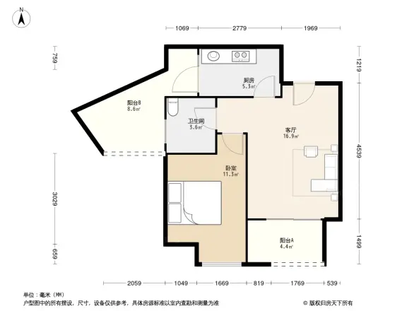和信孔雀城户型图