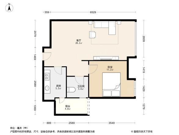 中海新华府户型图