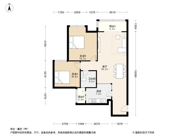 交大季柳园户型图