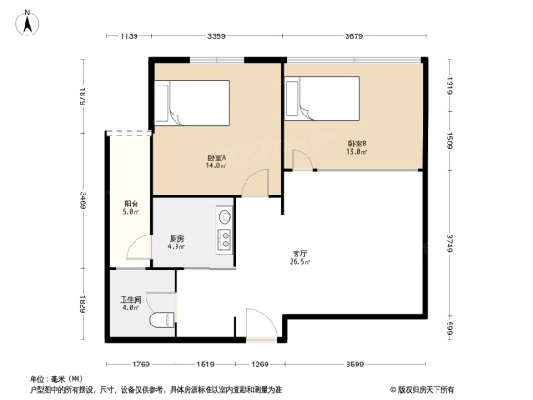 优品道三期户型图