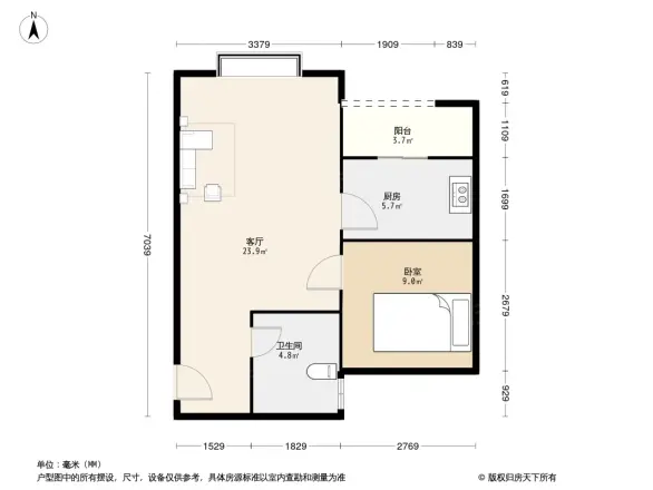 荆竹小区七号院户型图