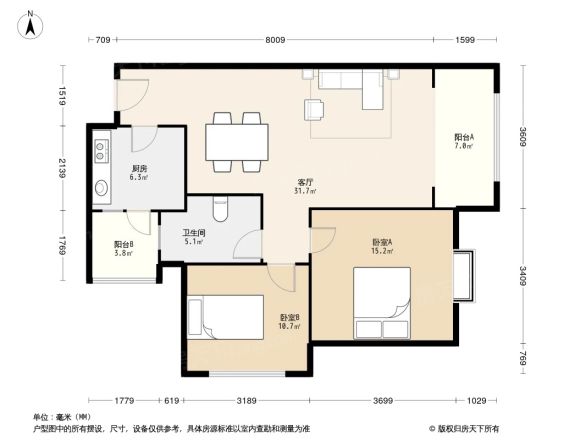 洲际银海湾户型图