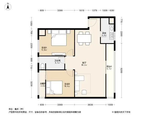 明信鹭湾户型图