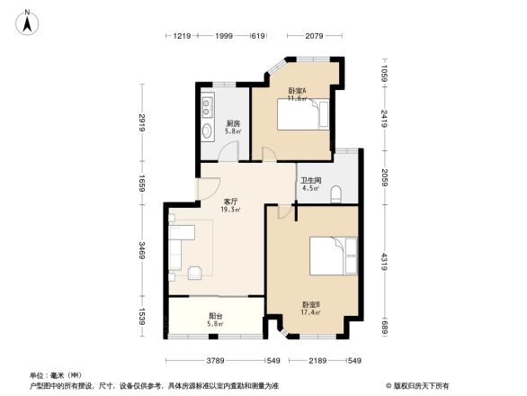 三林世博家园(新浦路251弄)户型图