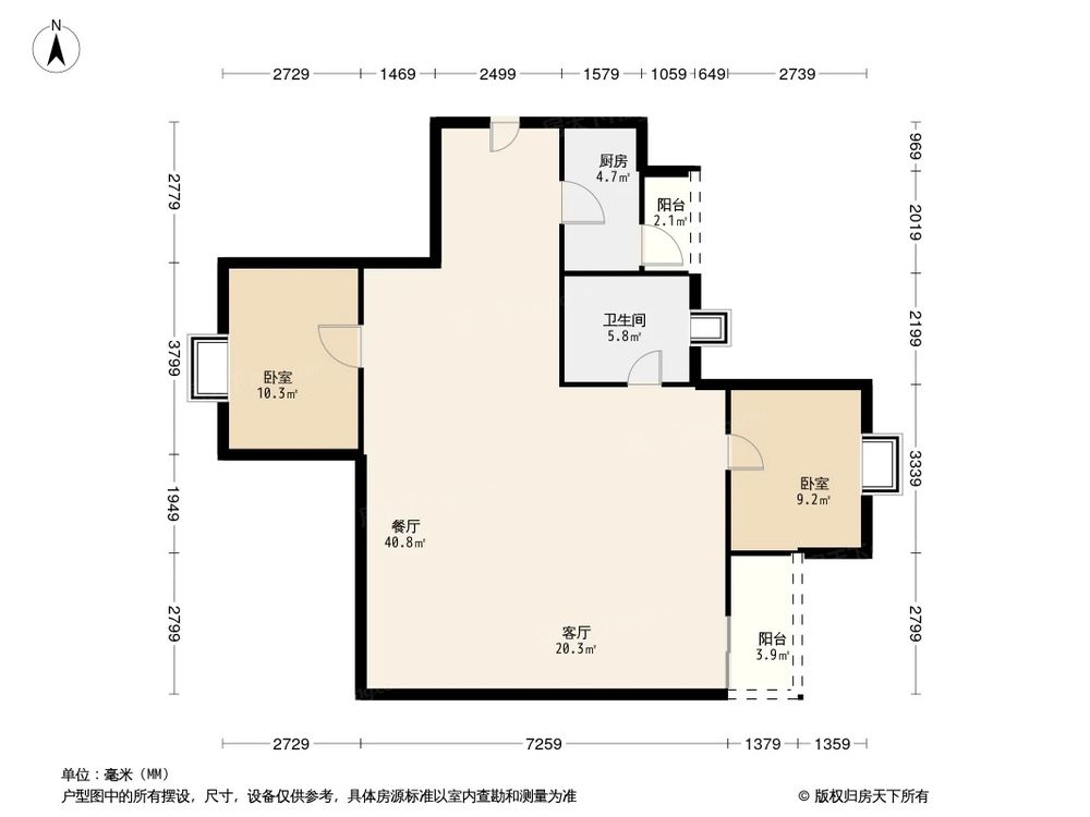 相似户型图