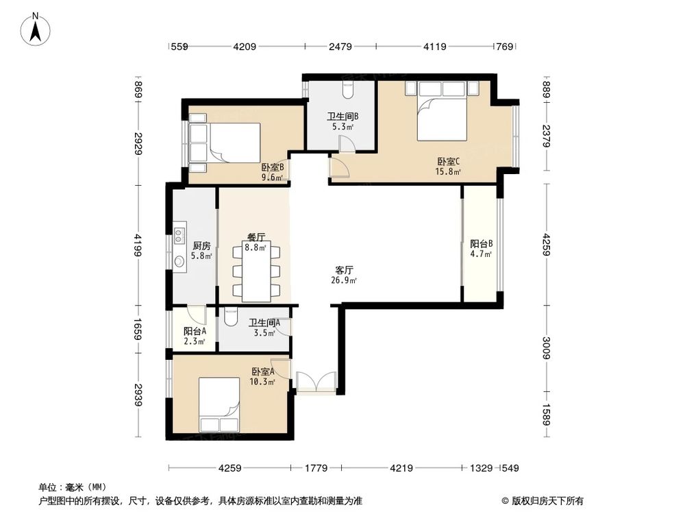 相似户型图