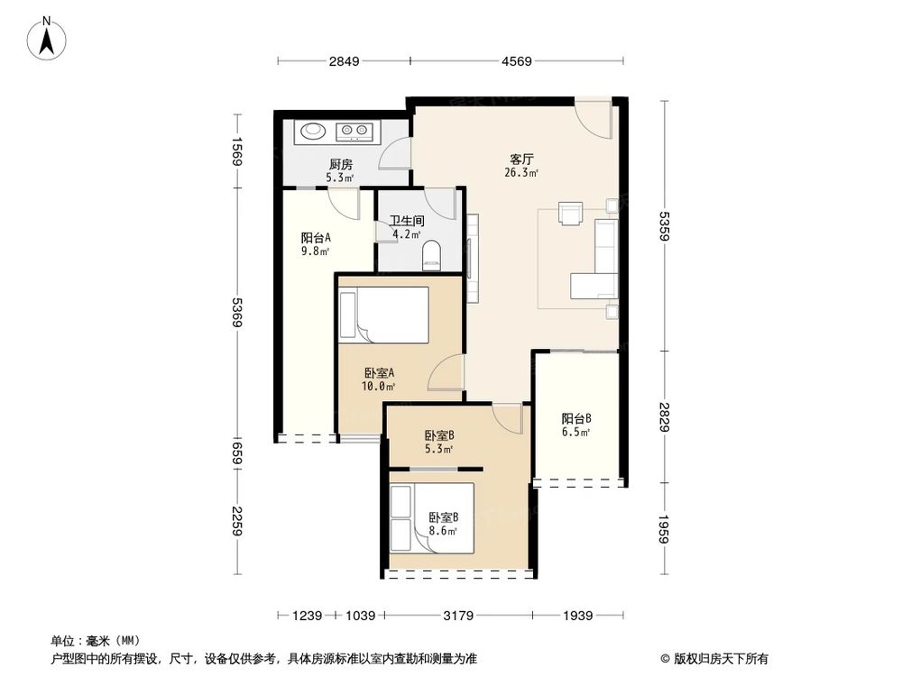 相似户型图
