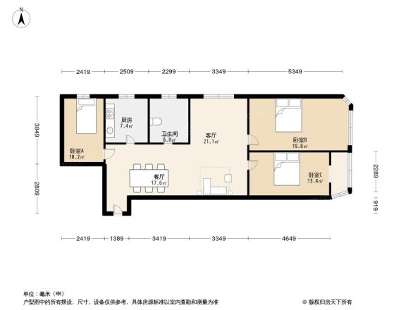泰康大楼户型图