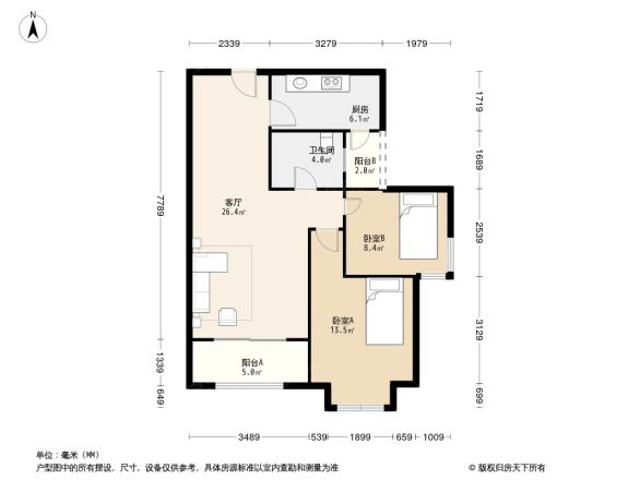 西郡英华二期户型图