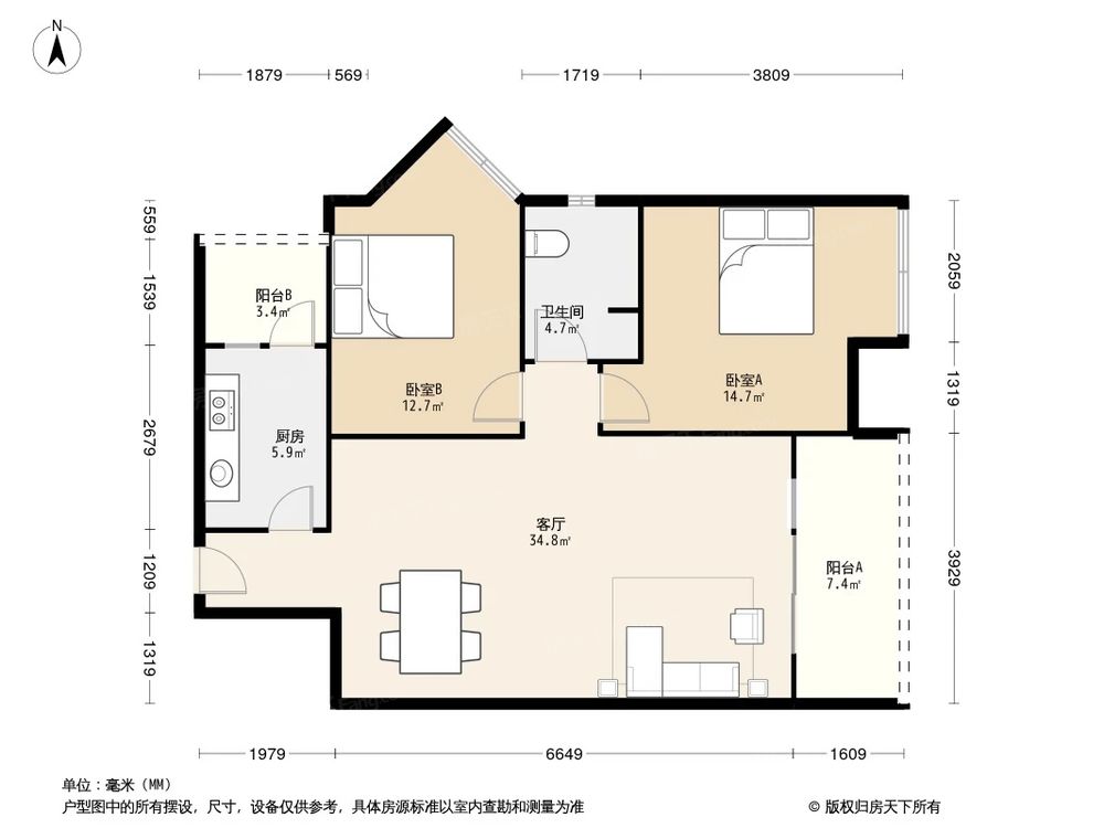 相似户型图