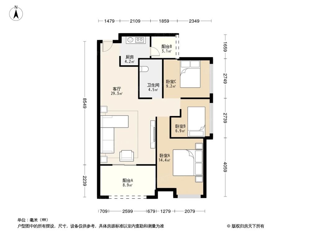 相似户型图