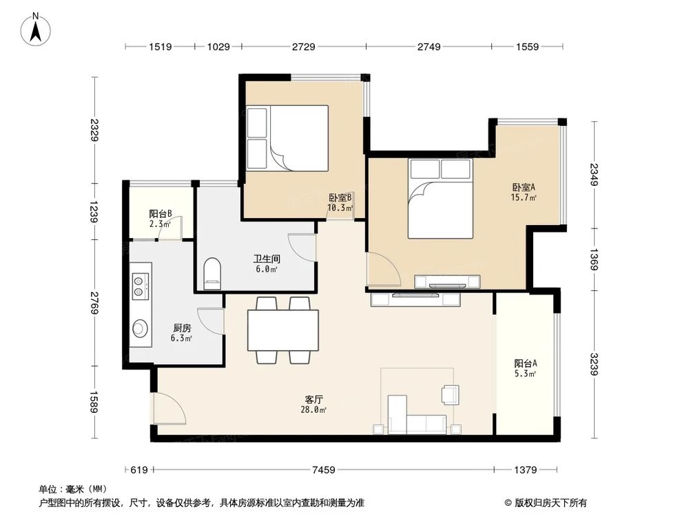 相似户型图