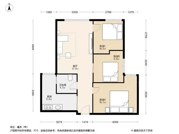 中粮香颂丽都户型图