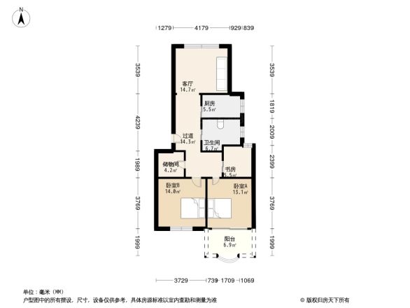 大豪公寓户型图