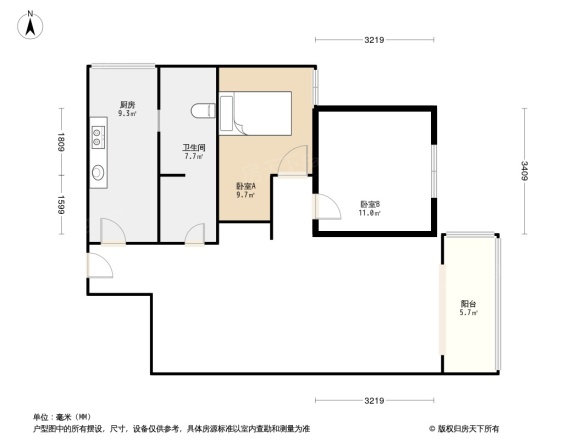 蓉城胜景户型图