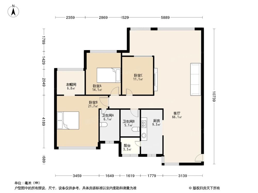 相似户型图